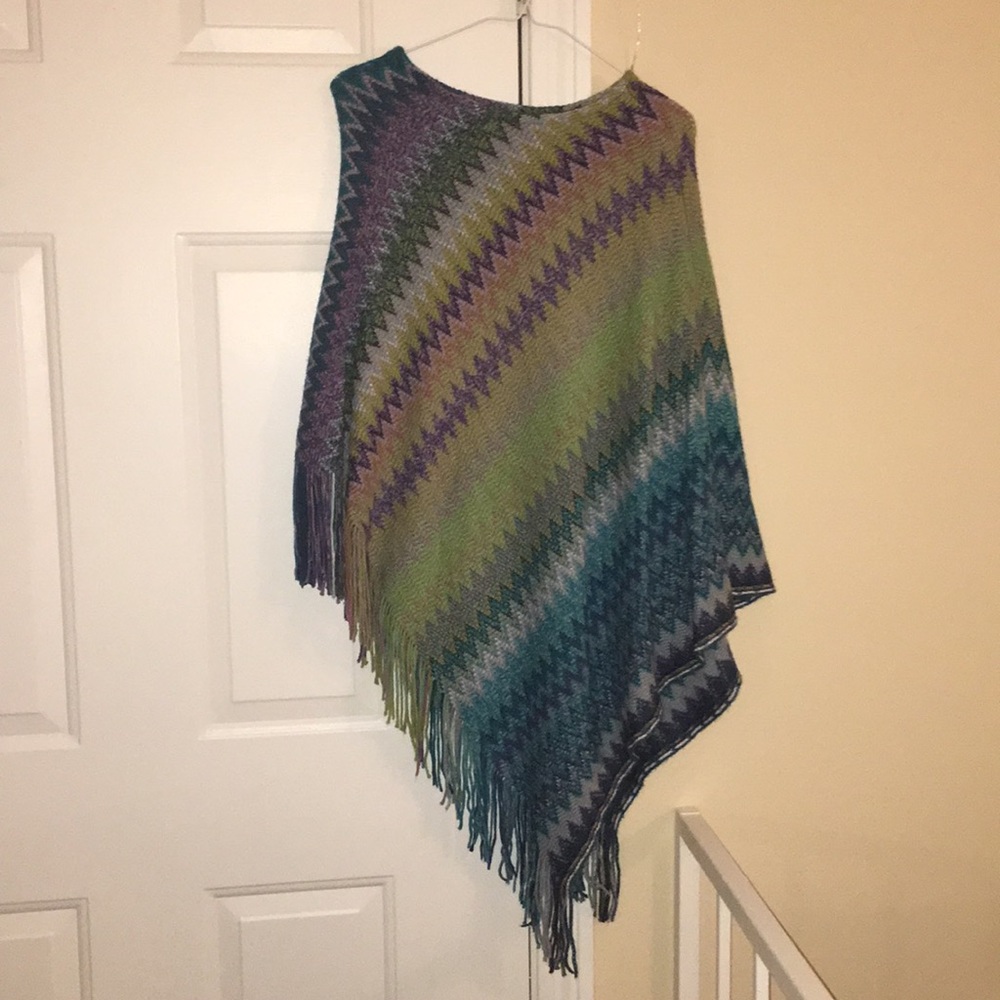 Knitted Poncho